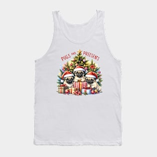 Pugs And Presents Tank Top